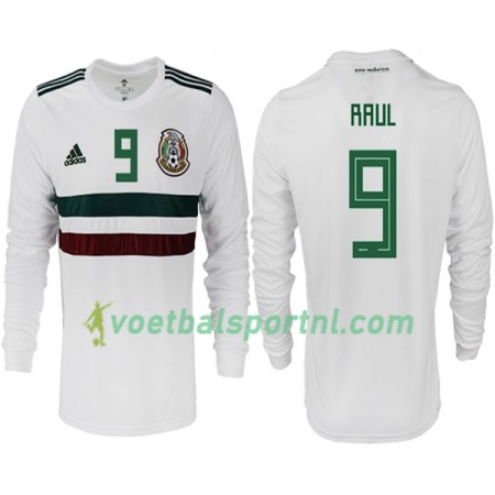 Mexico RAUL 9 Uit Shirt WK voetbal 2018 L/S